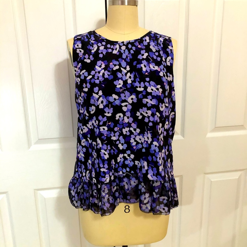 Kate Spade Hyacinth two layer tank